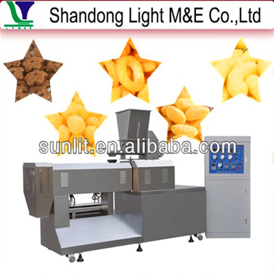  Big Output 800-1000kg/h Snacks Puffing Machine
