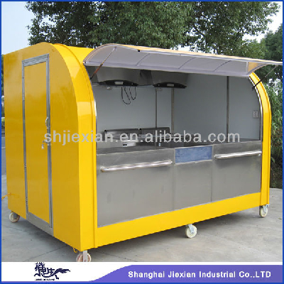 JX-FS290A Hot sales government project Using Outdoor Mobile breakfast cart