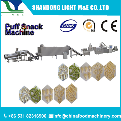 Best Selling Inflating puff Automatic Snack Food Extruder Processing Line