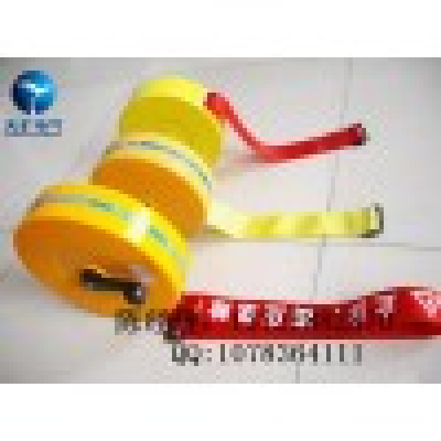 Stainless steel telescopic warning tape