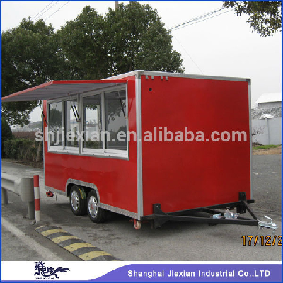 JX-FS400C Professional 13ft Factory price Outdoor buy mobile food truckfor sale