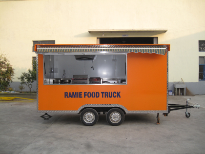 JX-FS400H Professional Customized Design Outdoor Mobile Hot Food truck