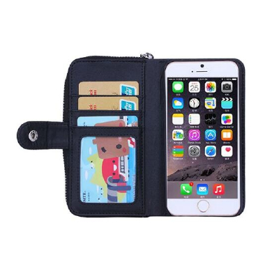 New fashion products smartphone wallet wallet leather case for iphone 6 plus