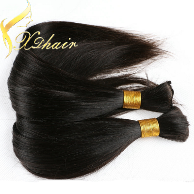 Factory Price Wholesale brazilian Virgin human braiding bulk smoothtangle free hair pieces human hair bulk
