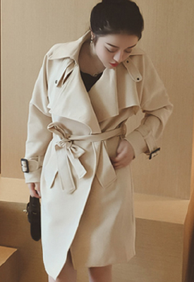 Women's wear fashion maxi long coats wholesale double breasted parkas outwear
