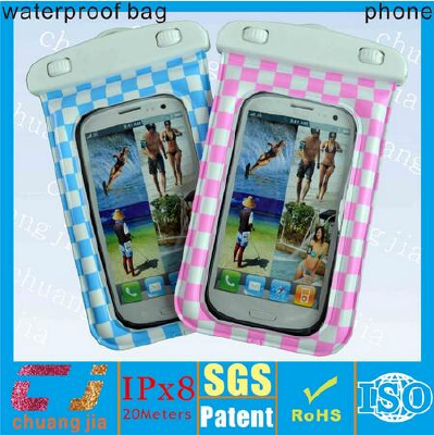 Samsung galaxy s3 waterproof bag with ipx8 certificate