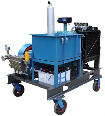 LF-16/50 diesel engine drive high pressure washer, water jet machine,water blaster