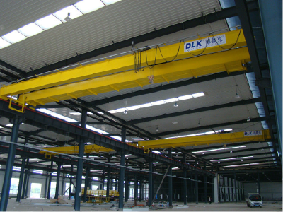 European type electric single girder bridge crane