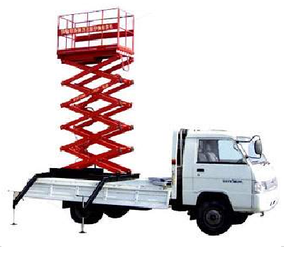 Longhao On-board shear fork lift platform