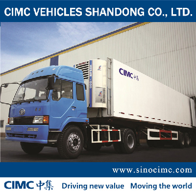 2-axle Refrigerated Trailer For Sale