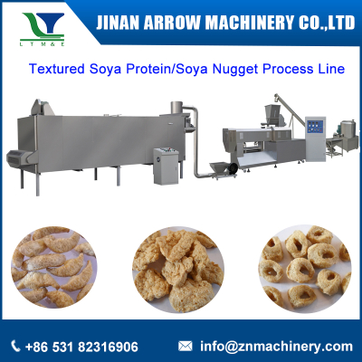 Textured Soya Protein/Vegetarian Soya Meat/Soya Nugget Process Line