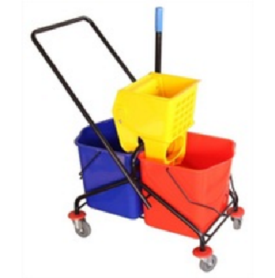 60L Cleaning mop trolley double wringer mop bucket XM-028VK