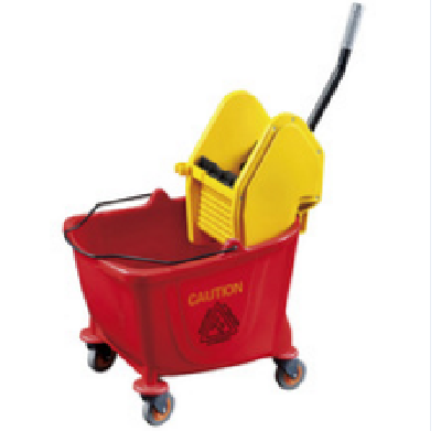 25L/36L Plastic PP down-press Cleaning Mop Bucket Trolle XM-028AL