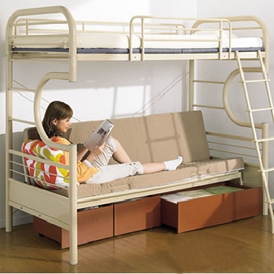 steel bunk bed