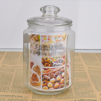 wholesale glass jar for food airtight glass jar