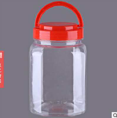 Small square bottle plastic