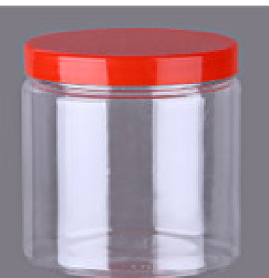 Small square bottle plastic