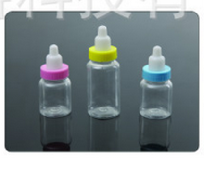 Small square bottle plastic