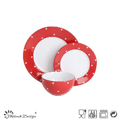 chicken design stampe stoneware dinnerware set