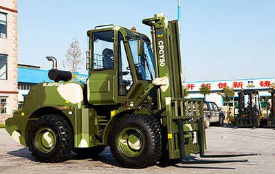 CPCY50 4x4WD Rough Terrain Forklift