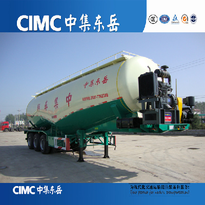 3 Axles 55CBM Bulk Cement Tanker Semi Trailer ,Cement Bulker for sales