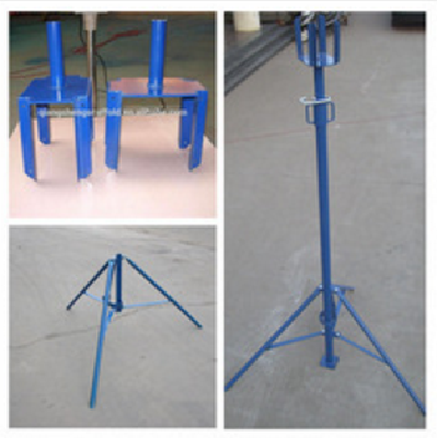 Powder coating adjustable steel prop scaffold