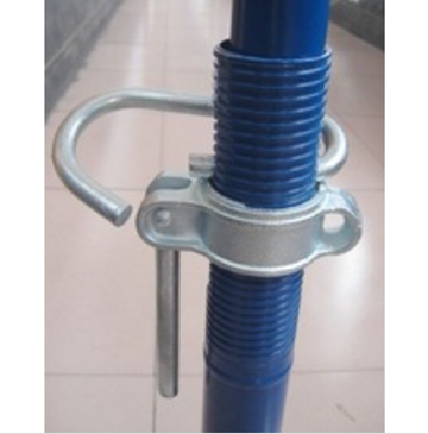 Adjustable steel post shore for formwork