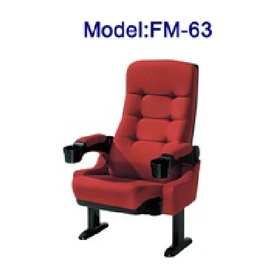 No.FM-63 Fabric cinema seating