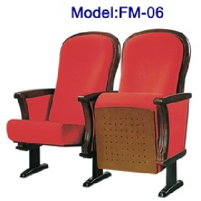 No.FM-06 Floor mounted church tip-up seating for sale