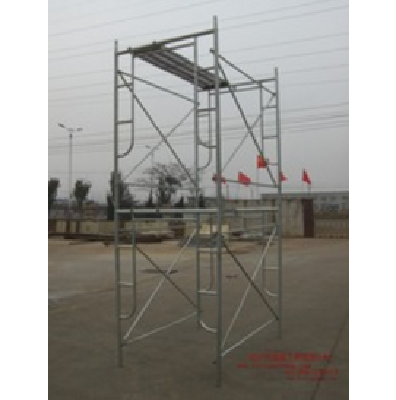 Steel scaffolding steel ladder h frame system for construction