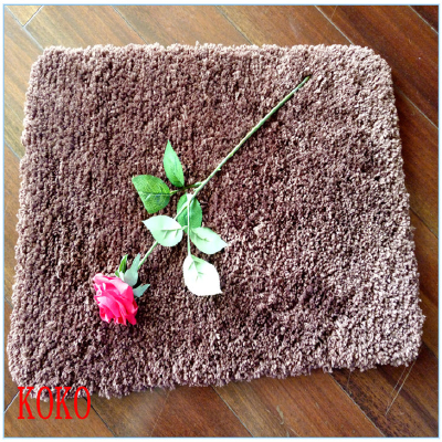 super pile polyester microfiber floor mat