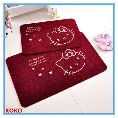 Cheap pp anti-slip area rug