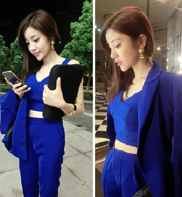  New Fashion Autumn Casual Women Blazer Jackets Suits