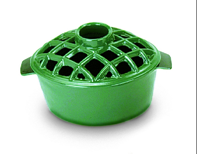 cast iron pots