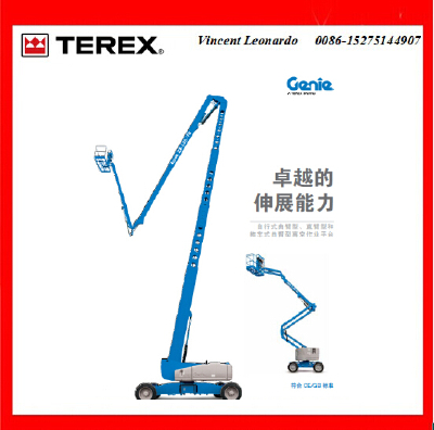 TEREX Genie 16M Electric power self propelled articulate boom, aerialwork platform, battery