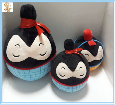 Funny Plush qin yong doll/ plush eggs
