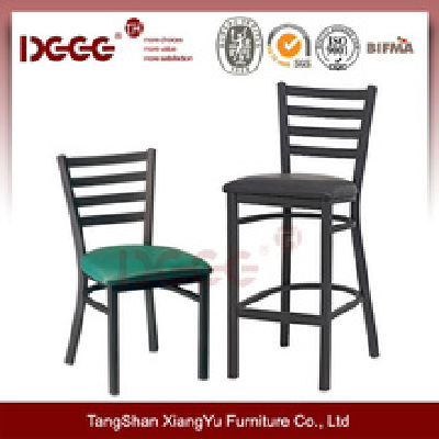 Metal dining Chair and bar chair DG-694B/697B Classic RestaurantFurniture Used for sale