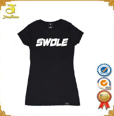 2016 mixed cotton new model t shirt for women