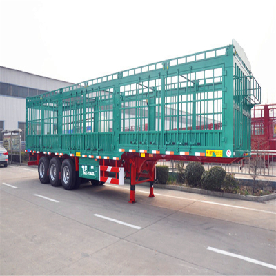 Warehouse gate semi-trailer