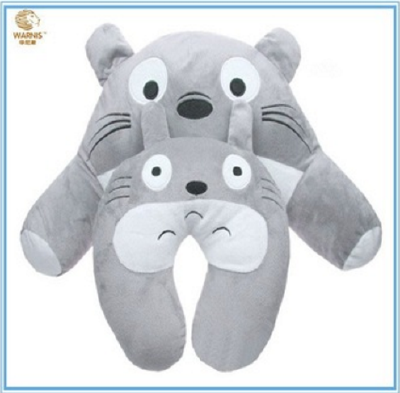 Brand new plush&stuffed totoro neck pillow/cushion/mat toy for baby