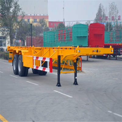 Container transport semi-trailer