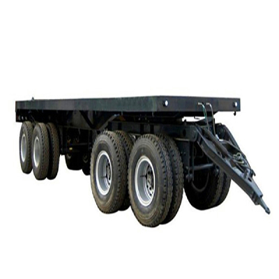 Full trailer flatbed.