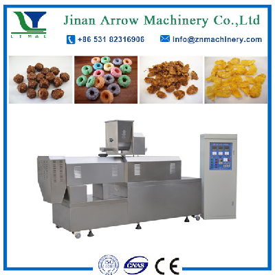 extruded corn flakes breakfast cereals production equipment