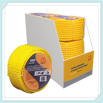 PE Monofilament 3 Strand Twisted Rope