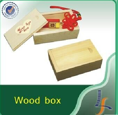 custom packing box wholesale gift box in chain wood box