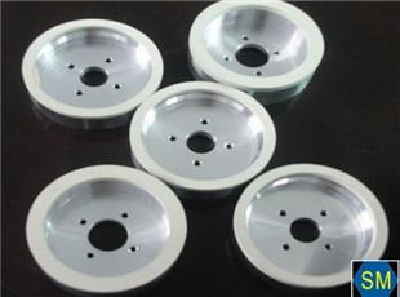 Ceramic diamond grinding wheel
