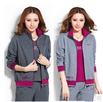 Good quality comfy women sport suit women tracksuit latest