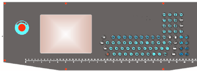 Numerical control panel