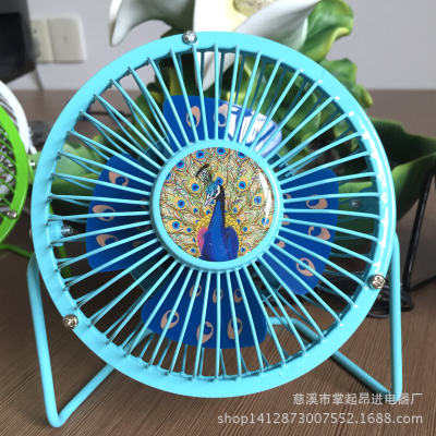 2016 Home Appliances elegant design DC mini fan 4A9 (green)