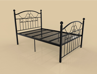 Metal bed